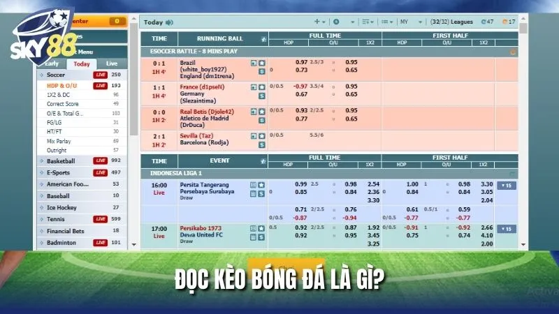 Cách đọc kèo bóng đá là điều mà cược thủ nào cũng cần biết