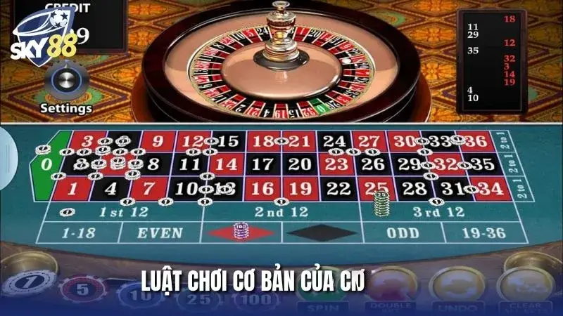Roulette là trò chơi được yêu thích tại nhà cái Sky88